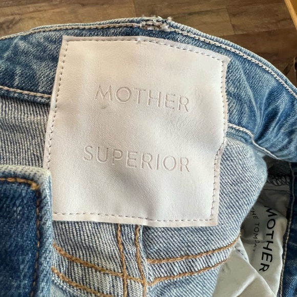 MOTHER Light Blue Denim Jeans - Picture 1 of 10